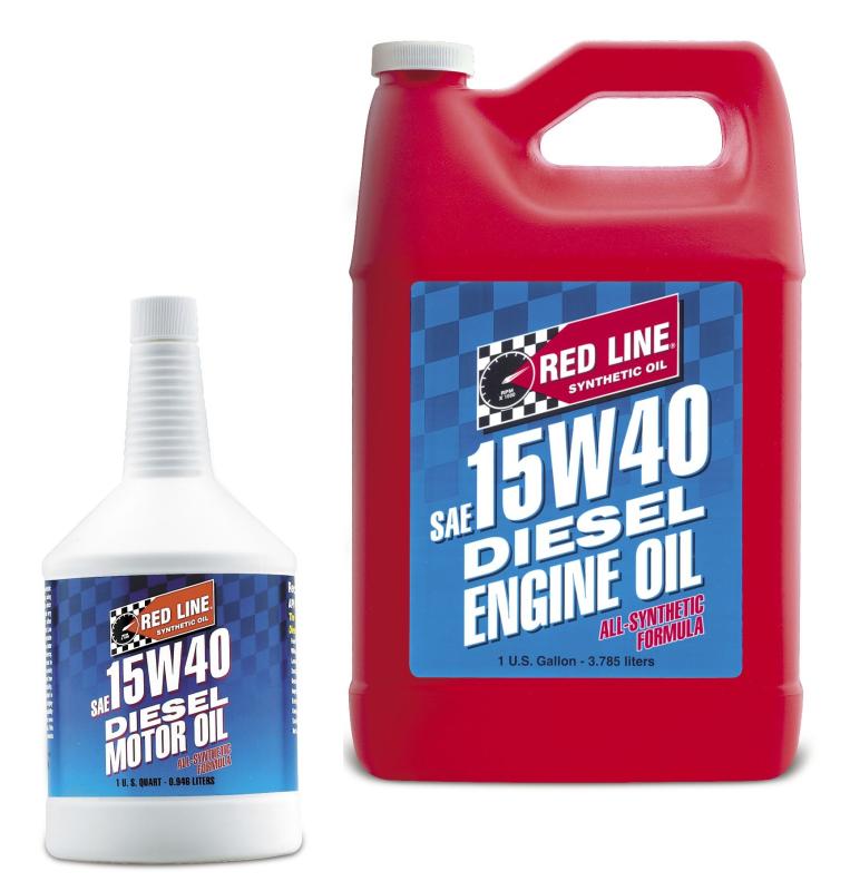 Red Line 21405 15W40 Diesel Oil - Gallon (4 Pack)