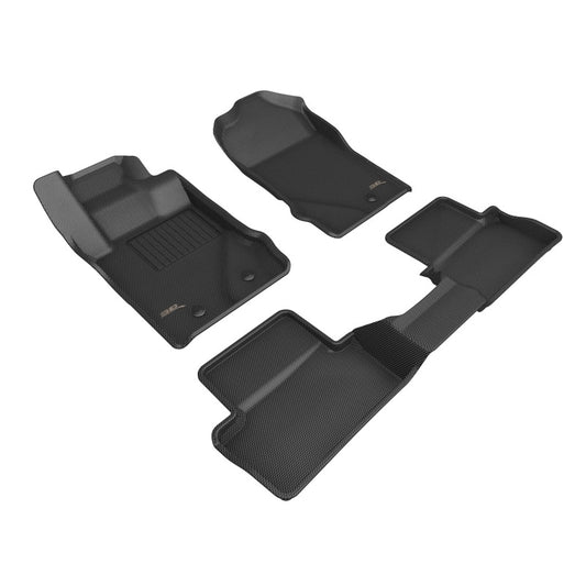 3D MAXpider Kagu Front & Rear Floor Mats for 2021-2024 Ford Bronco 2-Door