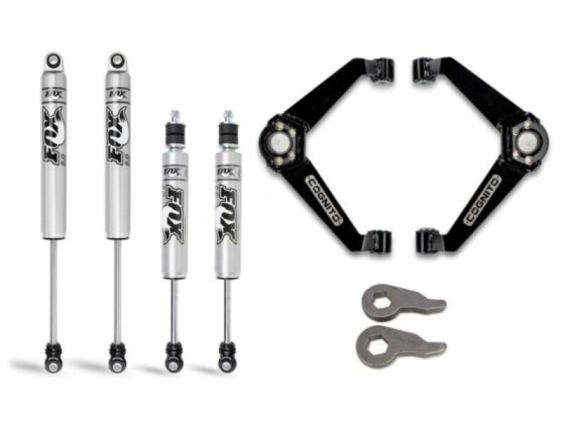 Cognito Motorsports 110-P0753 3-Inch Performance Leveling Kit with Fox PS 2.0 IFP Shocks for 2001-2013 Chevrolet Silverado / GMC Sierra 2500 HD / 3500 HD