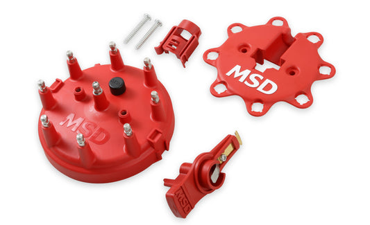 MSD 8482 Distributor Cap and Rotor Kit, MSD/ for Ford V8 TFI, 1985-1995