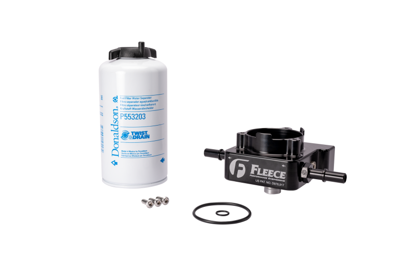 Fleece Performance FPE-L5P-FFBA-1719 for 17-19 GM Duramax 6.6L L5P Fuel Filter Upgrade Kit