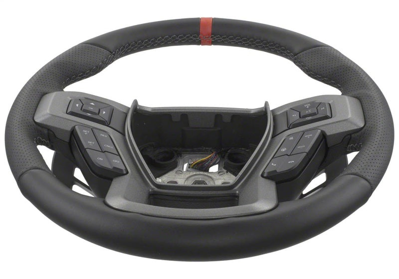 Ford Racing for 2015-2018 F-150 Raptor Performance Steering Wheel Kit - Red Sightline