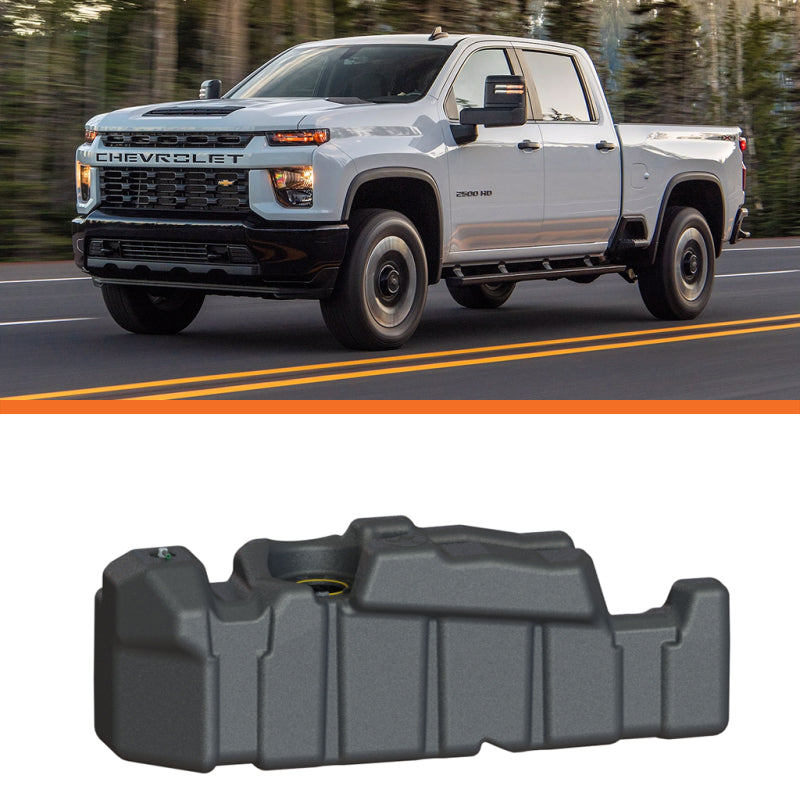Titan Fuel Tanks 20-26 GM 2500/3500 Duramax Crew Cab Short Bed 56 Gallon XXL Mid-Ship Fuel Tank 7010220