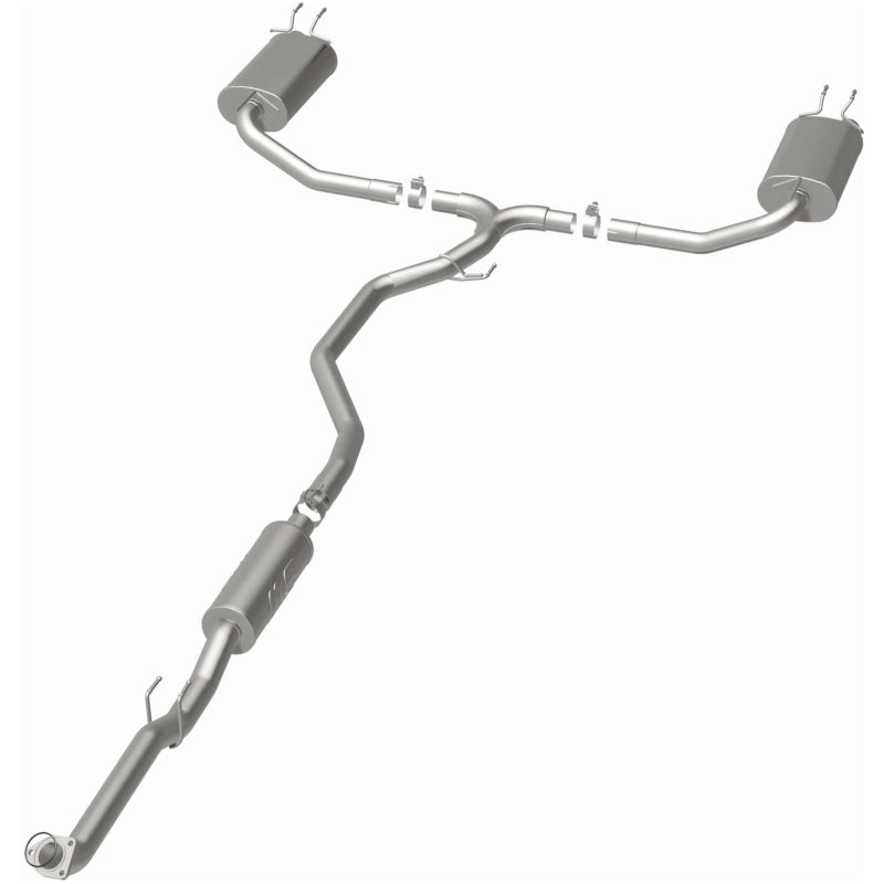 MagnaFlow 19393 CatBack 2018 Honda Accord L4 2.0LGAS 2.5in Dual Outlet Stainless Street Series Exhaust - #19393