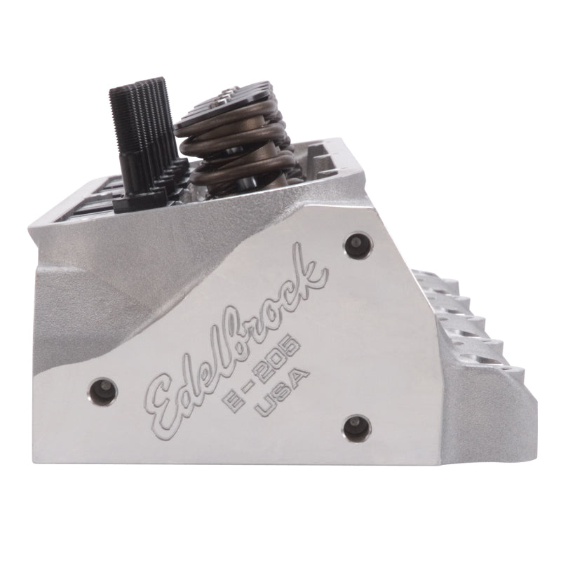 Edelbrock 5027 1 Pair SBF Cylinder Head E-205 2.08 Intake Complete Assembled with Springs