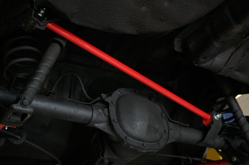 UMI Performance 5021-R Single Adjustable Panhard Bar Rod End Red
