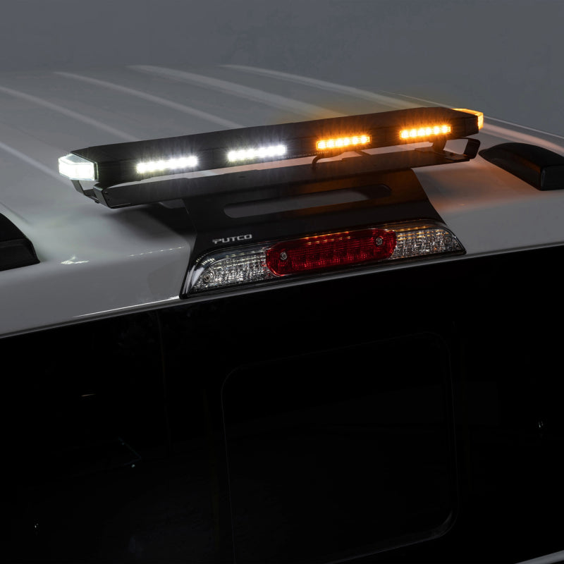 Putco for Universal 24in Tri Color Hornet Light (Amber/Blue/White) - LED Stealth Rooftop Strobe Bar