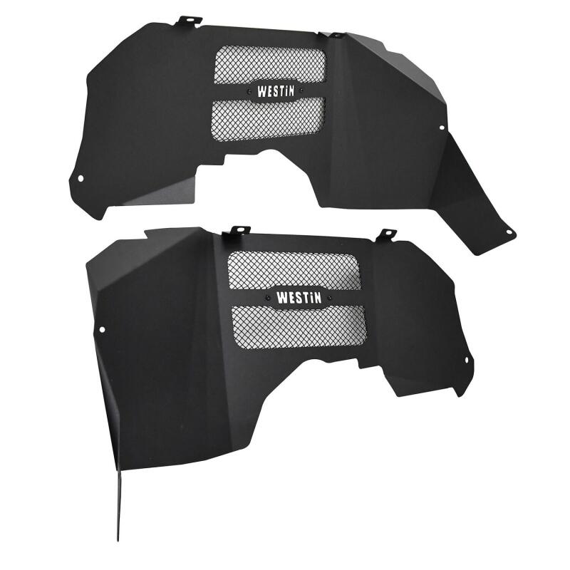 Westin 62-11025 Fenders Front for 2018-2026 Jeep Wrangler JL Inner Textured Black