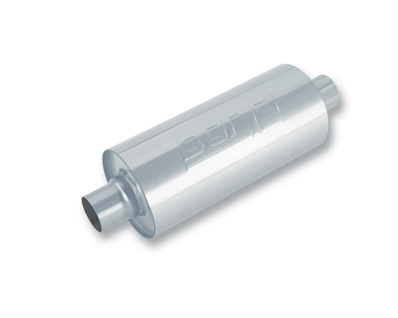 Borla 400024 Universal Performance 2.5in Inlet/Outlet Stainless Racing Muffler - #400024