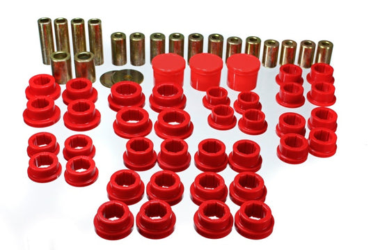 Energy Suspension for 2002-2009 350Z Red Rear Control Arm Bushing Set 7.3122R