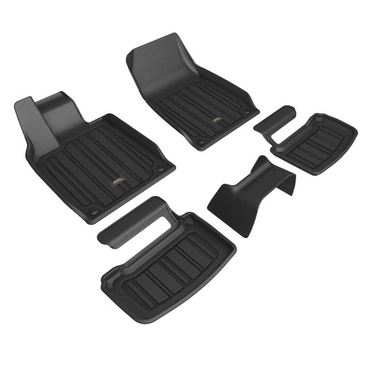 3D MAXpider Elitect Front & Rear Floor Mats for 2020-2024 Audi e-tron GT