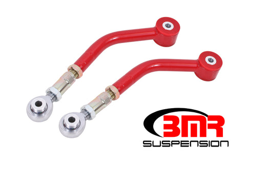 BMR 08-23 Challenger Upper Control Arms On-Car Adj. Rod Ends (Polyurethane) - Red