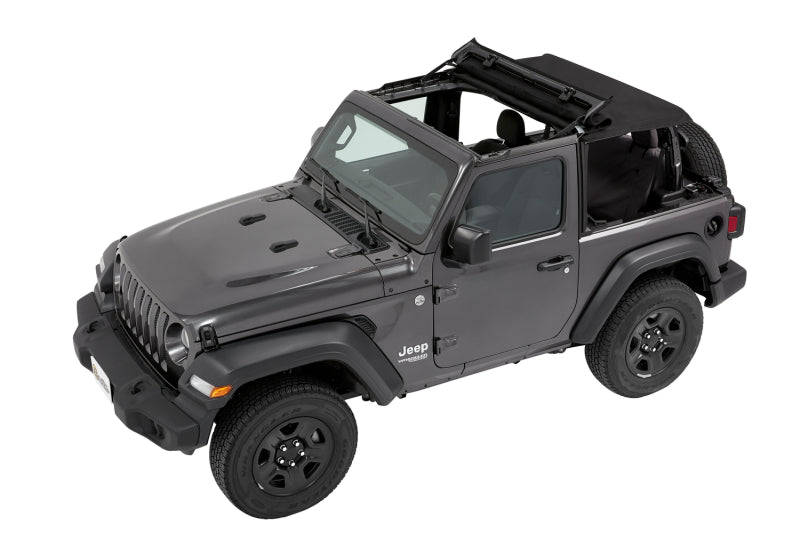 Bestop 18-26 for Jeep Wrangler JL 2-Door Trektop (Premium Black Twill)
