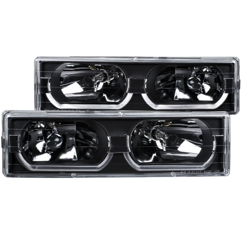 ANZO 1988-2000 Chevrolet C3500 Crystal Headlights