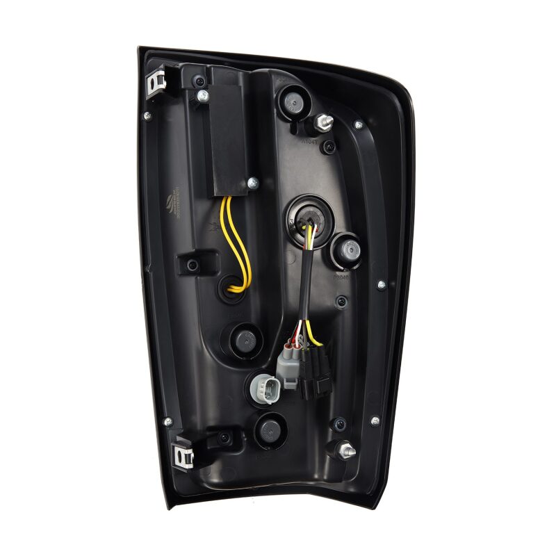 AlphaRex 680080 16-21 Toyota Tacoma LUXX LED Taillights Alpha Black w/Activation Light/Sequential Signal