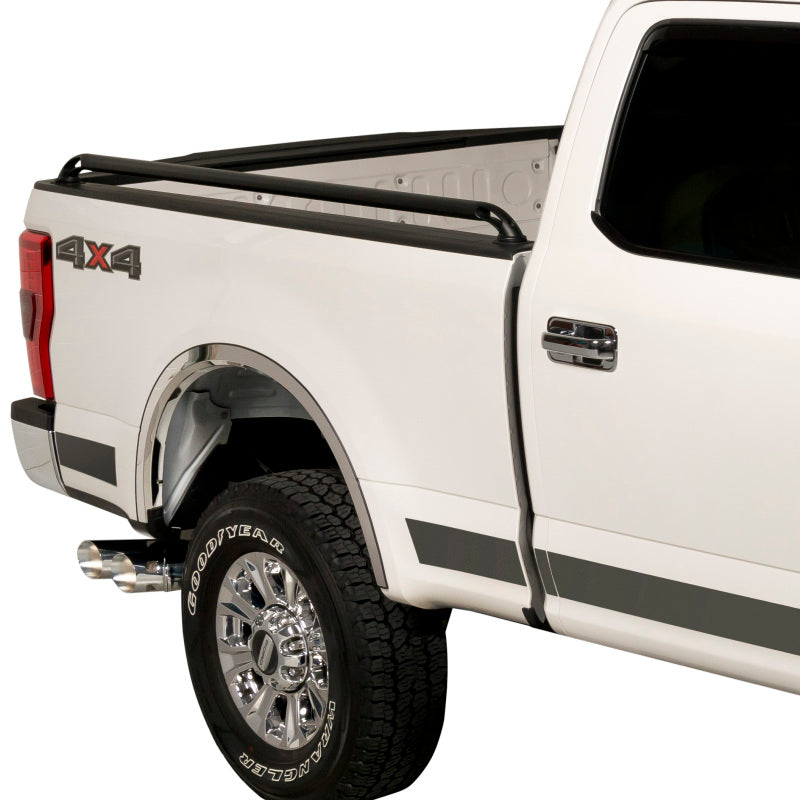 Putco for 2015-2020 Ford F-150 - 5.5ft Bed Locker Side Rails - Black Powder Coated