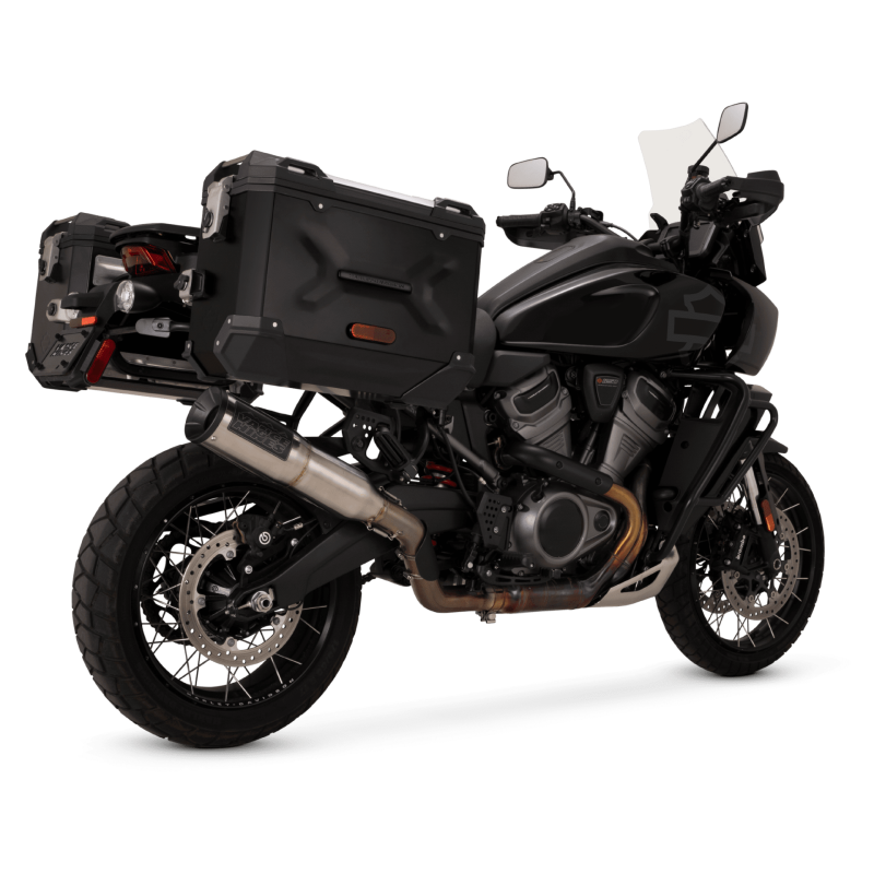 Vance & Hines 16533 Hi-Output 450 Slip-Ons Brushed for 2021-2025 Harley-Davidson Pan America