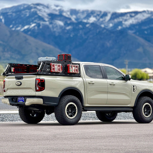 Rock Slide Engineering for 19-26 Ford Ranger Overland Deluxe Rack (3 Boxes)