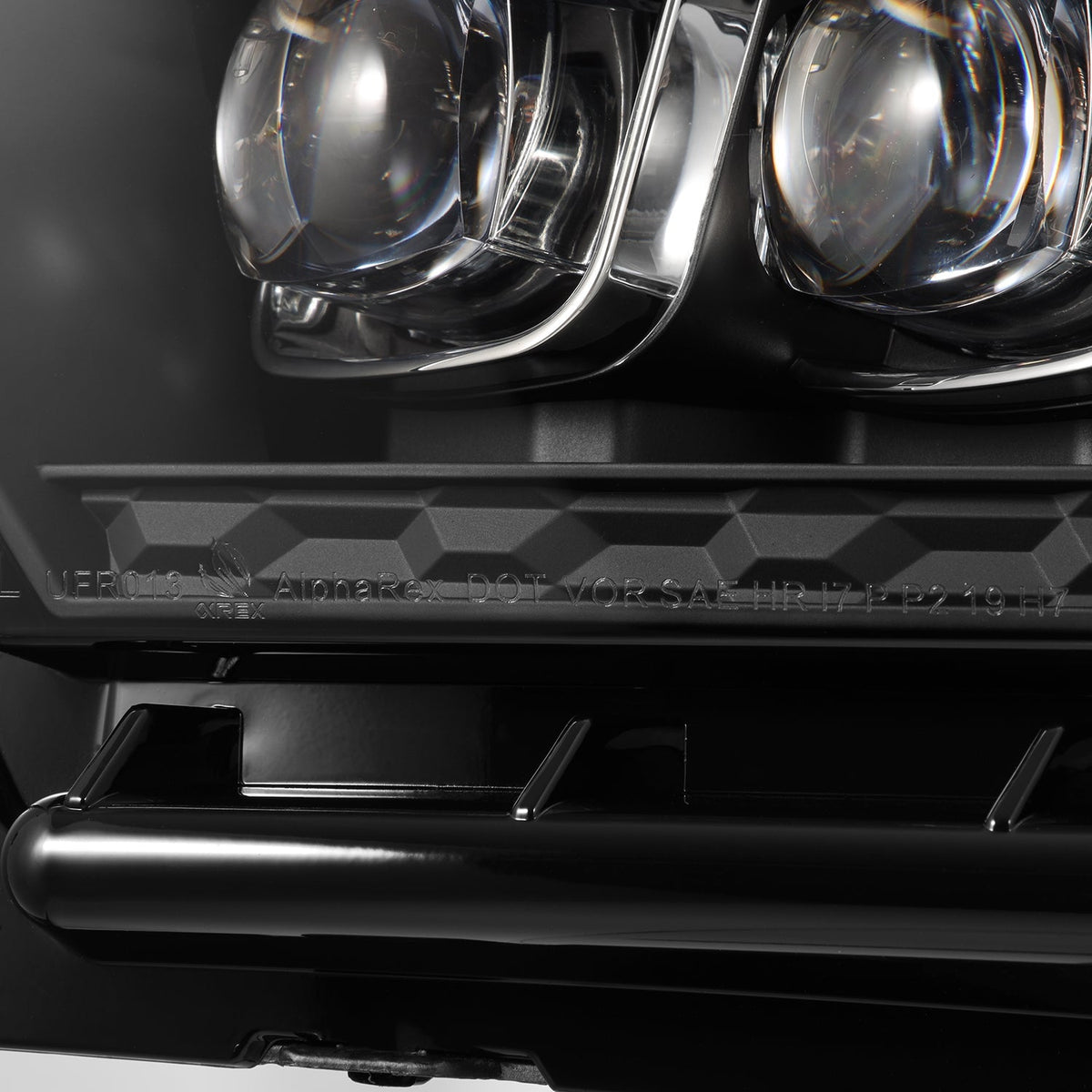 AlphaRex 880489 10-12 Ford Mustang NOVA-Series LED Projector Headlights Black with Activation Light & Sequential Signal /Switchback DRL