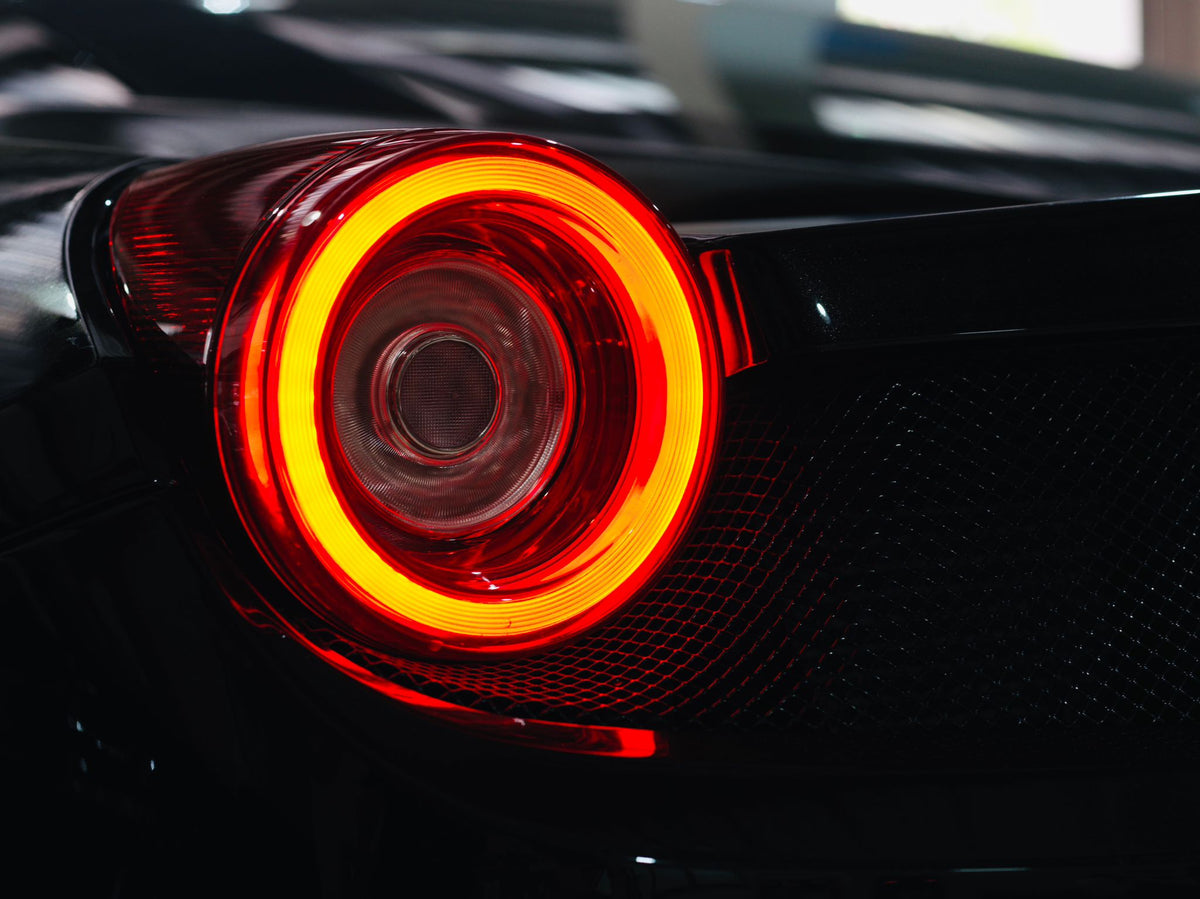 AlphaRex 668001 10-15 Ferrari 458 NOVA-Series Prismatic LED Tail Lights Smoke
