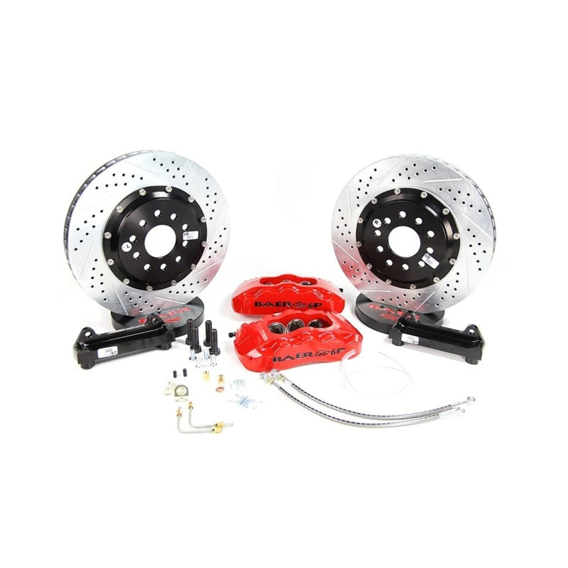 Baer Brakes 14in Pro+ Front SDZ Brake Kit - Silver