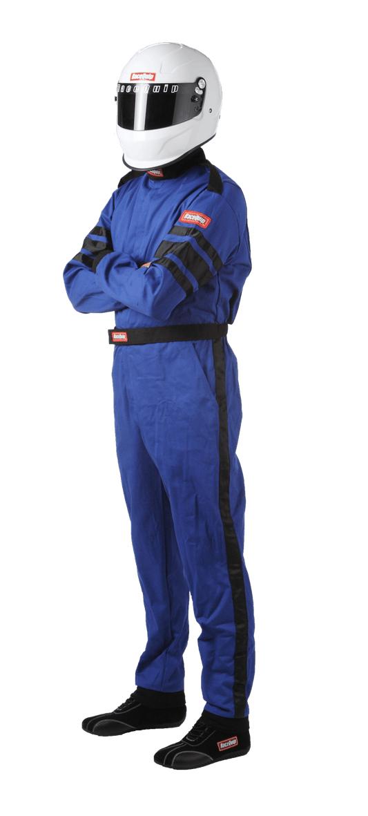 RaceQuip 110027 Blue SFI-1 1-Layer Suit - 2XL
