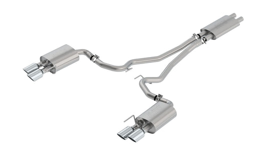 Borla 1014045 Cat-Back Exhaust System Touring for 2018-2023 Ford Mustang GT