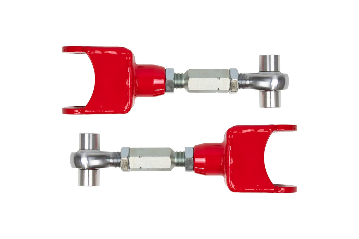 UMI Performance 101417-R Upper and Lower Adjustable Control Arms Red