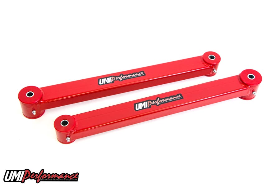 UMI Performance 1035-B Boxed Lower Control Arms Black for 2005-2014 Ford Mustang