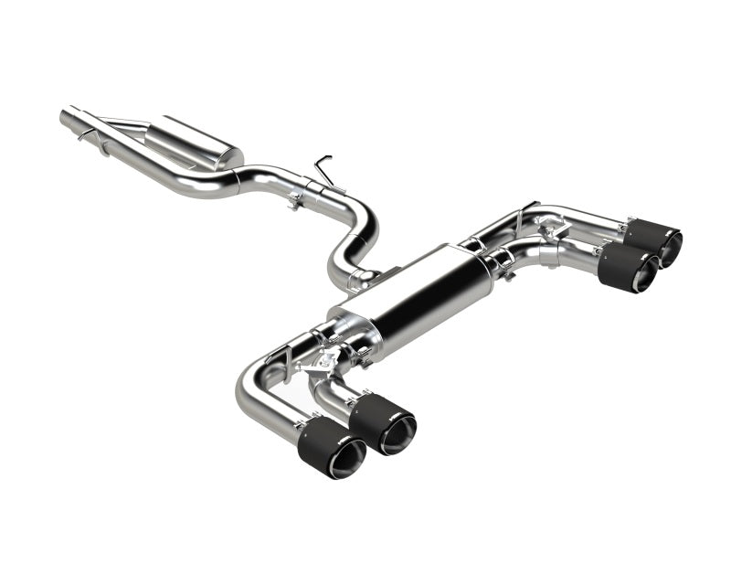 MBRP 2022 VW Golf R MK8 T304 3in Cat-Back, - Carbon Fiber Tip