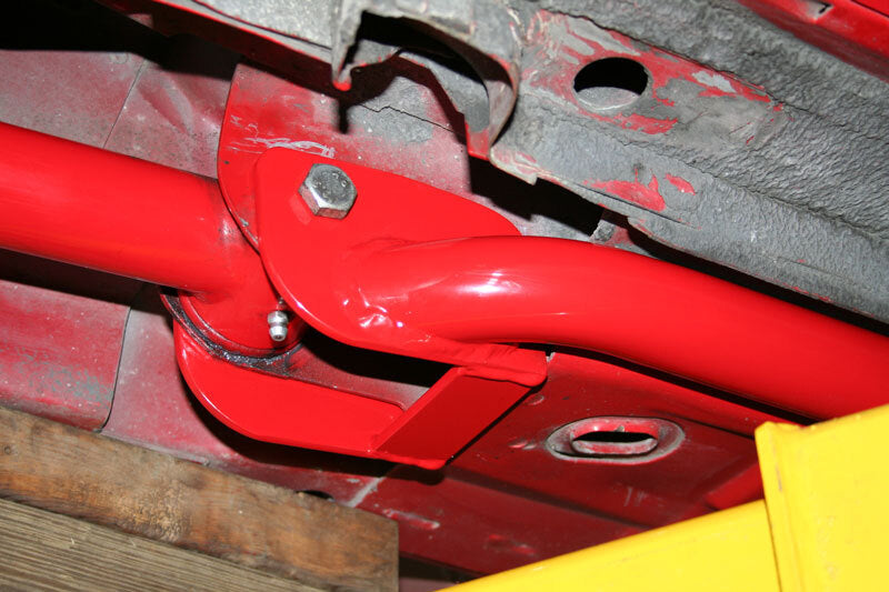 UMI Performance 2027-R Tubular Subframe Connectors Convertible Bolt-In Red