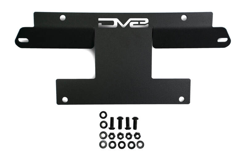 DV8 Offroad 21-22 Ford Bronco Factory Front Bumper License Relocation Bracket - Side - #LPBR-02