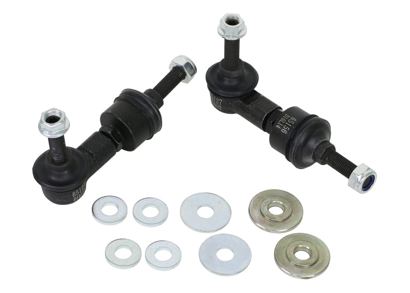 Whiteline KLC109 Rear Sway Bar Link Kit Adjustable Ball End Links for 1993-2003 Nissan 200SX, 1989-1998 Nissan 240SX