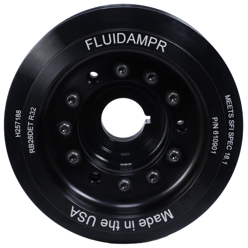 Fluidampr 89-92 Nissan Skyline GT-R BNR32 RB26DETT Phase 1 Steel Internally Balanced Damper