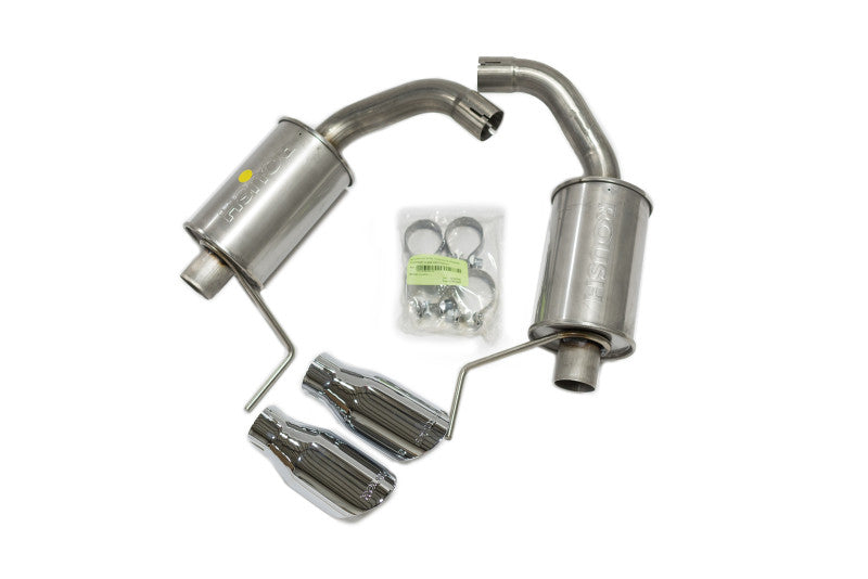 Roush 3.7L/2.3L V6/I4 Exhaust Kit for 15-26 Ford Mustang Round Tips 421837