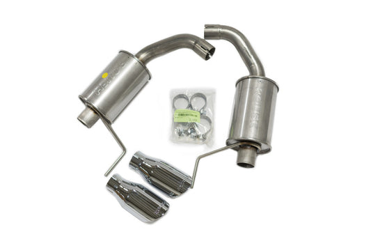 Roush 3.7L/2.3L V6/I4 Exhaust Kit for 15-26 Ford Mustang Round Tips 421837