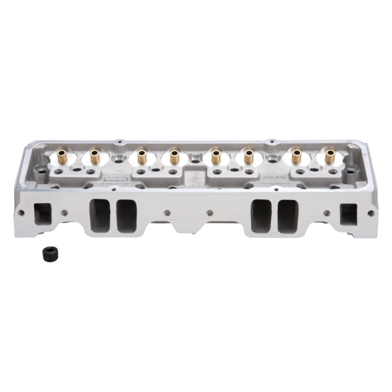 Edelbrock 60887 Cylinder Head SBC NHRA Legal 64cc Straight Plug Bare Single