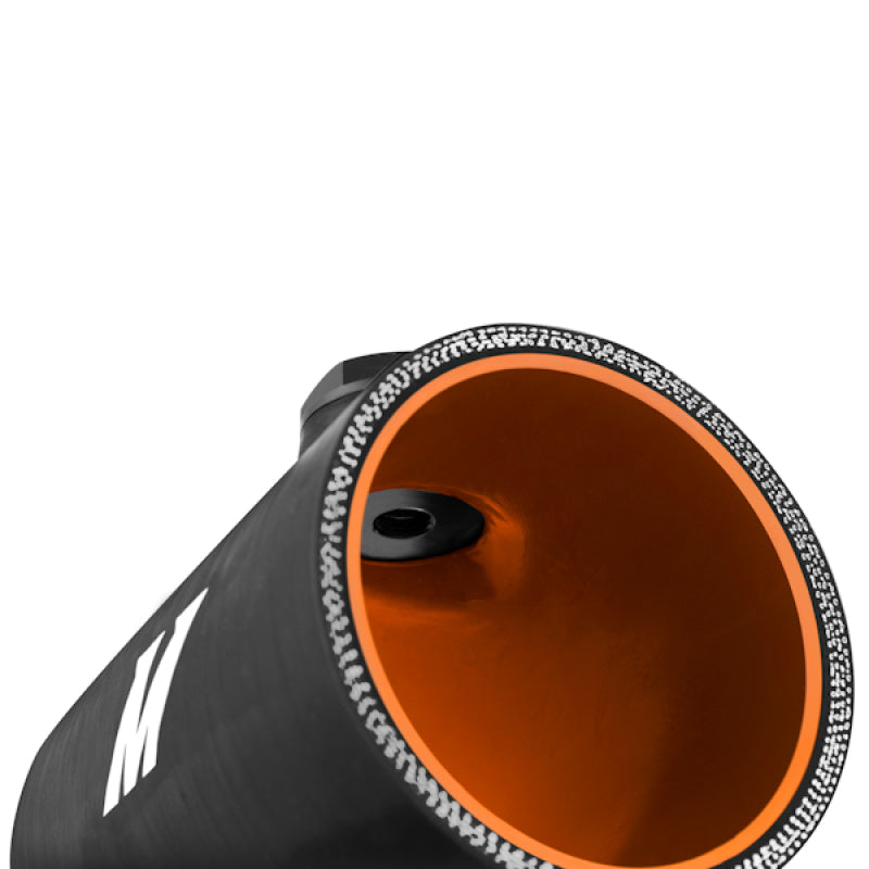 Mishimoto 3.0in Black Silicone Coupler w/ 1/8in NPT Bung - #MMCP-30NPTBK