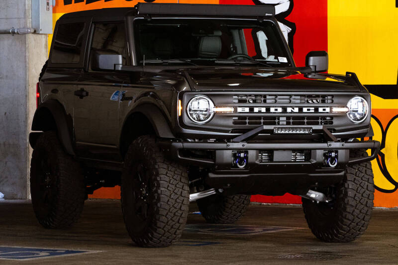 DV8 Offroad 21-22 Ford Bronco Factory Modular Front Bumper Bull Bar - #LBBR-04