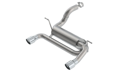 Borla 11962 Axle-Back Exhaust System Touring for 2018-2026 Jeep Wrangler (2.0L I4)