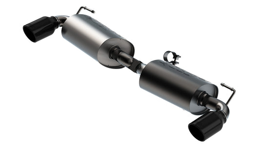 Borla 11972BC Axle-Back Exhaust System S-Type with Black Chrome Tips for 2021-2025 Ford Bronco Sport (1.5L)