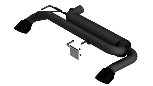 Borla 11973CB Axle-Back Exhaust System Touring with Black Coated Tips for 2021-2026 Ford Bronco (2.3L)