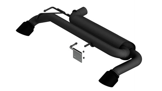 Borla 11974CB Axle-Back Exhaust System S-Type with Black Coated Tips for 2021-2026 Ford Bronco (2.3L)