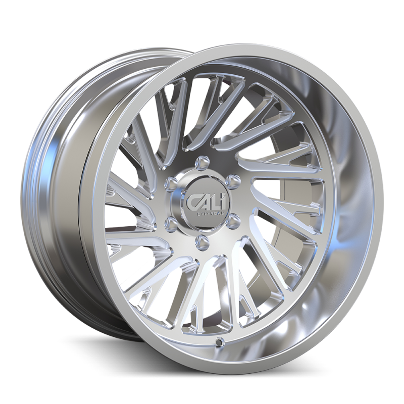Cali Off-Road Purge 9114 22x12 8x170 -51mm Polished Wheel 9114-22270P