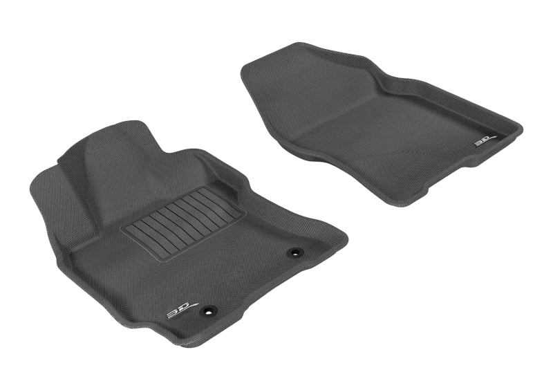 3D MAXpider Kagu Front Floor Mats for 2004-2009 Toyota Prius