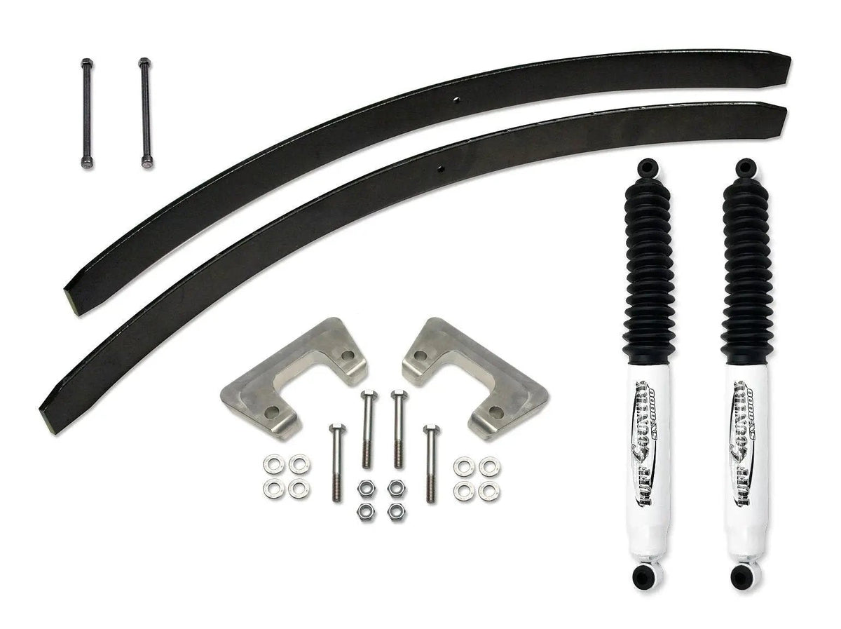 Tuff Country 12021KN 2in Lift Kit EZ-Install (Rear Add-a-Leafs) SX8000 for 2007-2018 Silverado 1500