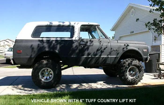 Tuff Country 12610K 2in Lift Kit EZ-Ride No Shocks for 1969-1972 Chevrolet Blazer 4WD