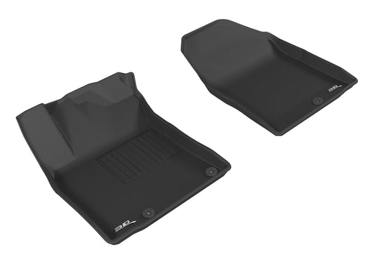 3D MAXpider Kagu Front Floor Mats for 2017-2019 Hyundai Ioniq / Kia Niro