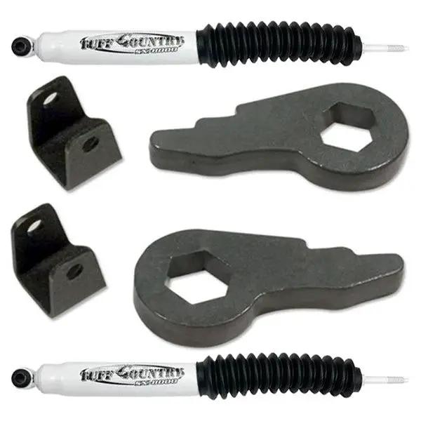 Tuff Country 12904KN 2in Leveling Kit SX8000 for 2001-2010 Silverado 2500HD (Grn/Org/Wht TB)