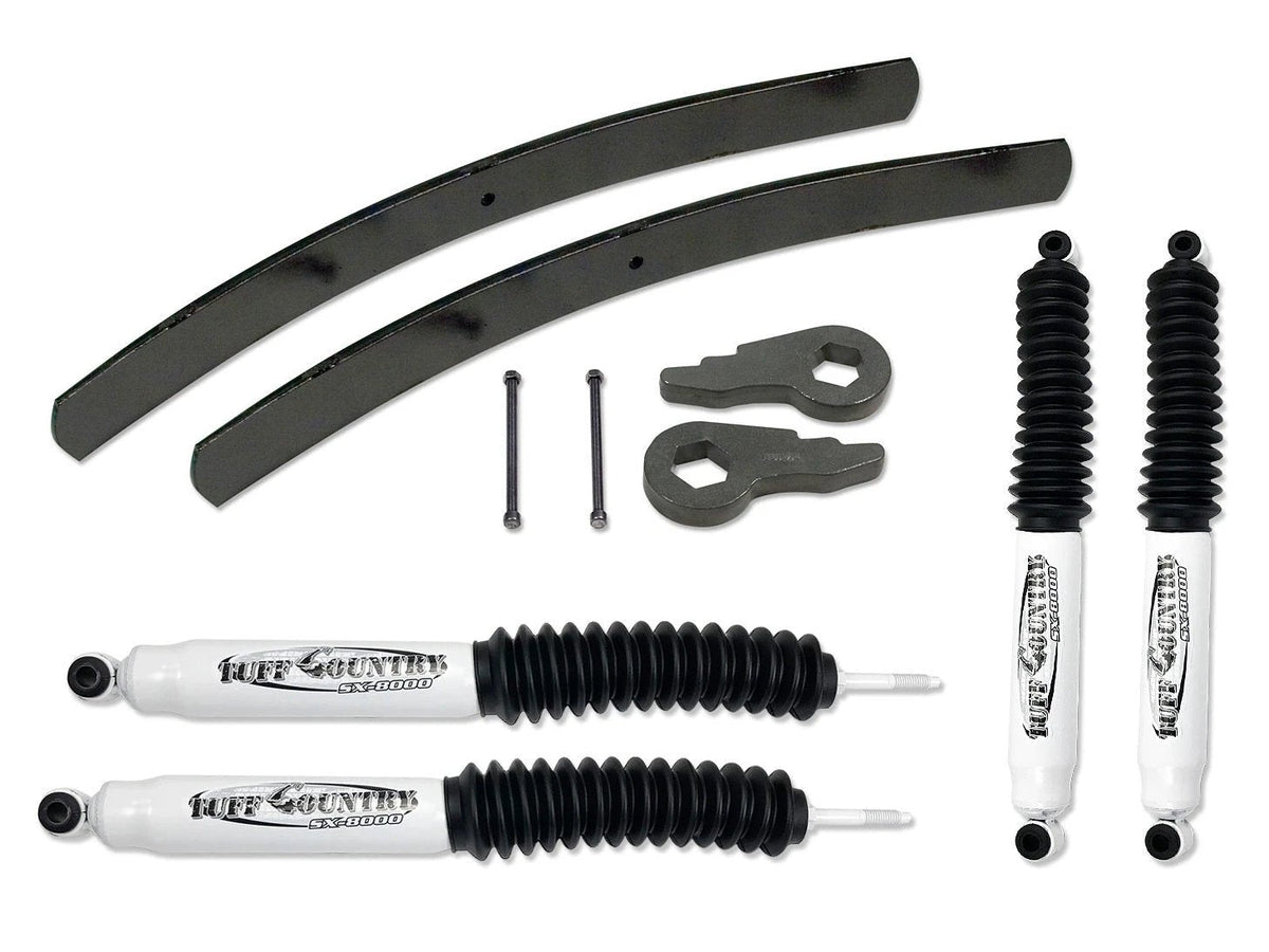Tuff Country 12921KN 2in Lift Kit SX8000 for 1992-1998 Chevrolet Suburban 2500 8-Lug 4WD
